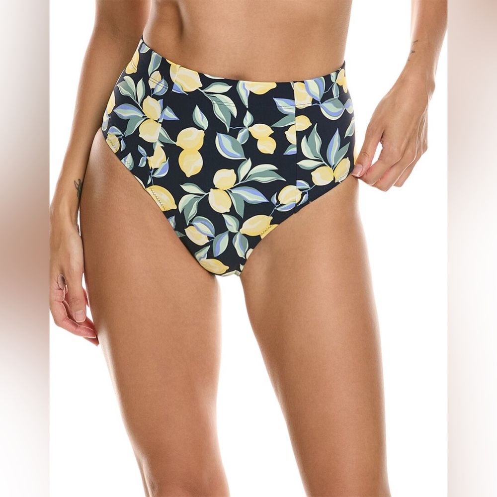 NWOT Sweaty Betty Brook High-Waist Xtra Life Bikini Bottom Size Small